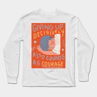 On Letting Go Long Sleeve T-Shirt